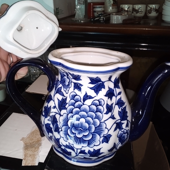 Ceramic Bombay tea pot - Picture 3 of 3